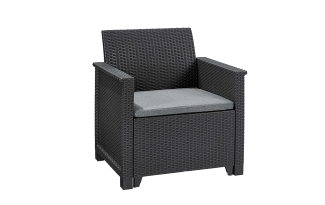 מערכת ישיבה אמה - אפור כהה