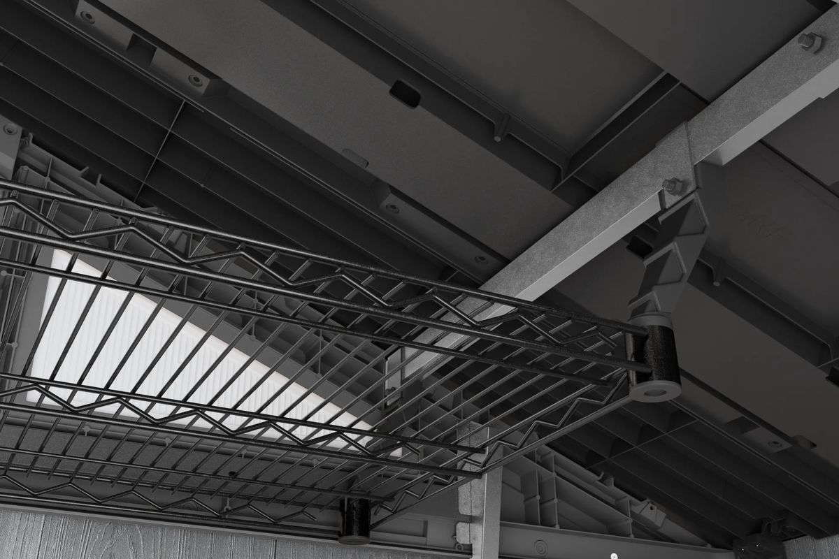 Overhead Rack  - Schwarz