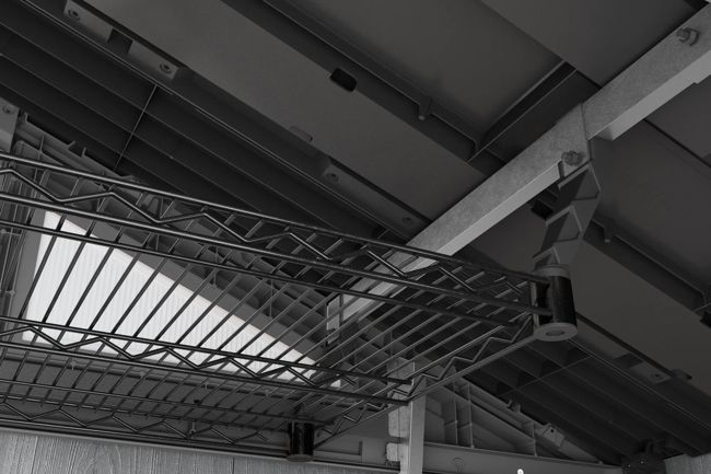 Overhead Rack  - Schwarz