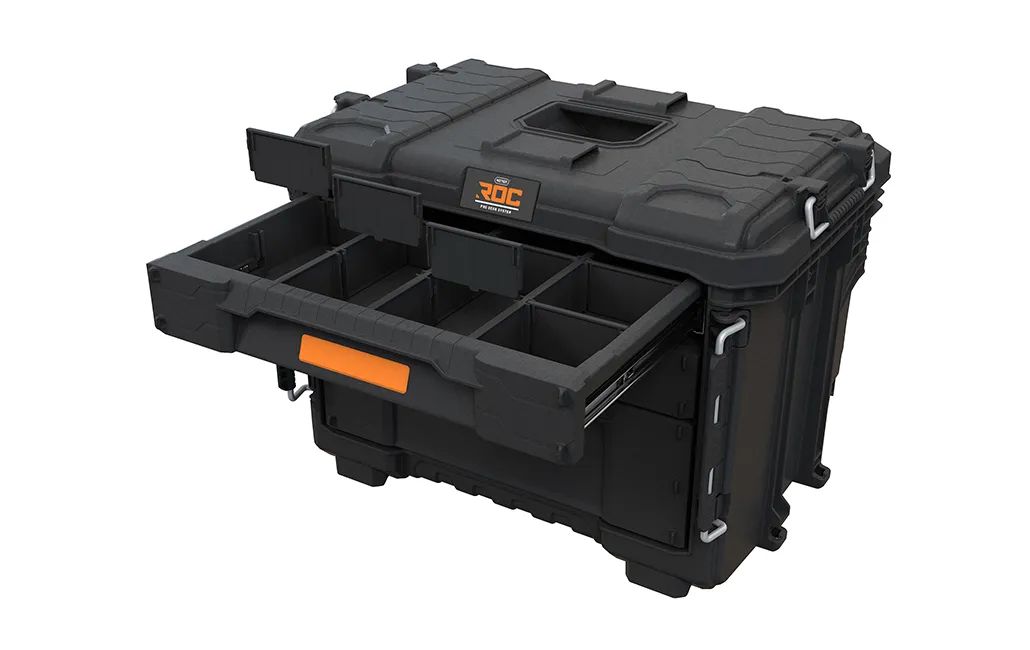3 Cajones de almacenamiento ROC Pro Gear 2.0 XL - Negro