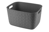 Softex Opbergmand 19L - Antraciet