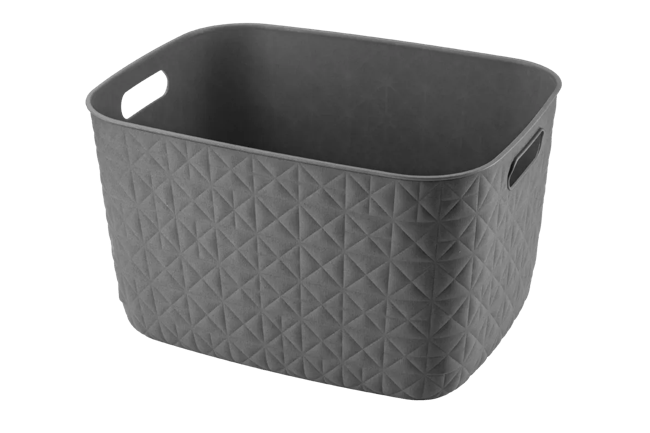 סלסלה סופטקס 19 ליטר - אפור