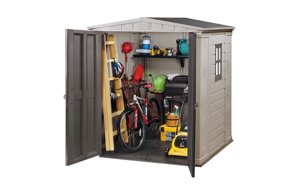 Remise de rangement de taille moyenne Factor brune – Remise 6 x 6 – Keter Canada