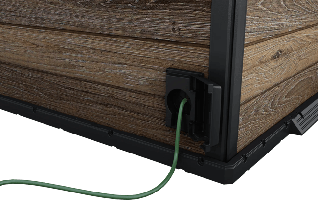 Signature Outdoor Garden Bar - Walnut Brown