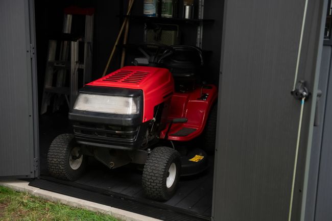 Newton Plus 7515 Tuinhuis - 230x476x246cm - Grijs