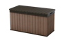 Arcón de exterior Darwin - 142,5x65,3x78,2 y 570L - Marrón