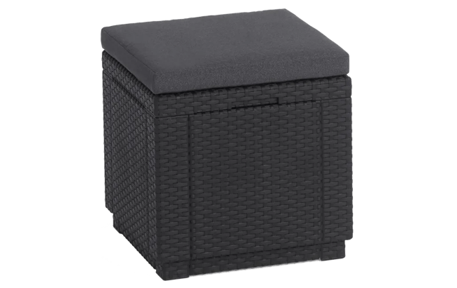 Cube Aufbewahrungstisch 42x42x39cm - Graphit