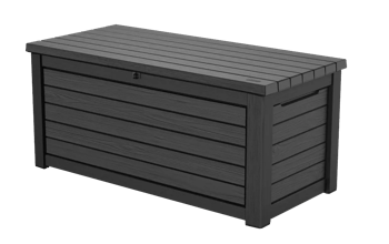 Northwood 165 Gallon Deck Box - Grey - Deck Boxes