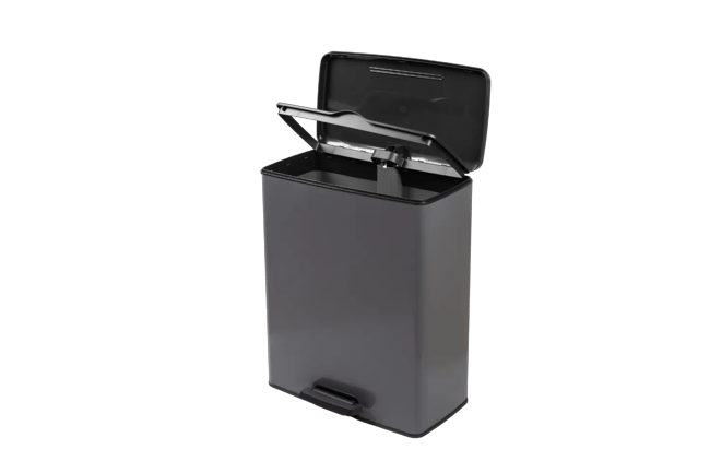 Decobin Prullenbak 65L - Grijs