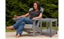 Kiawah Gray Outdoor Adirondack Chair - Keter US