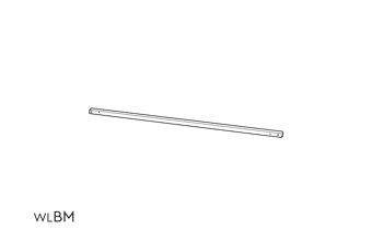 WLBM - Store It Out Back Metal Bar - Graphite - Store It Out Collection