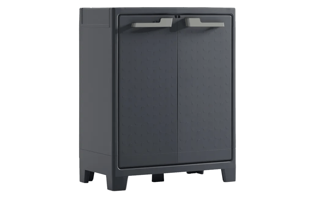 Armario bajo de exterior Moby - 100x44x80 cm. - 