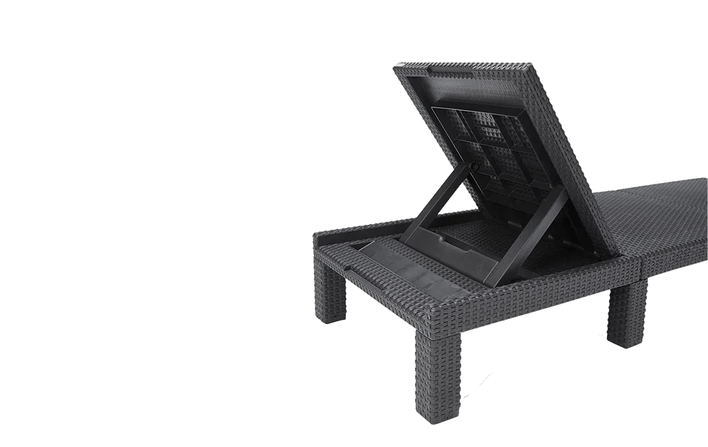 Chaise longue Daytona Deluxe - Graphite