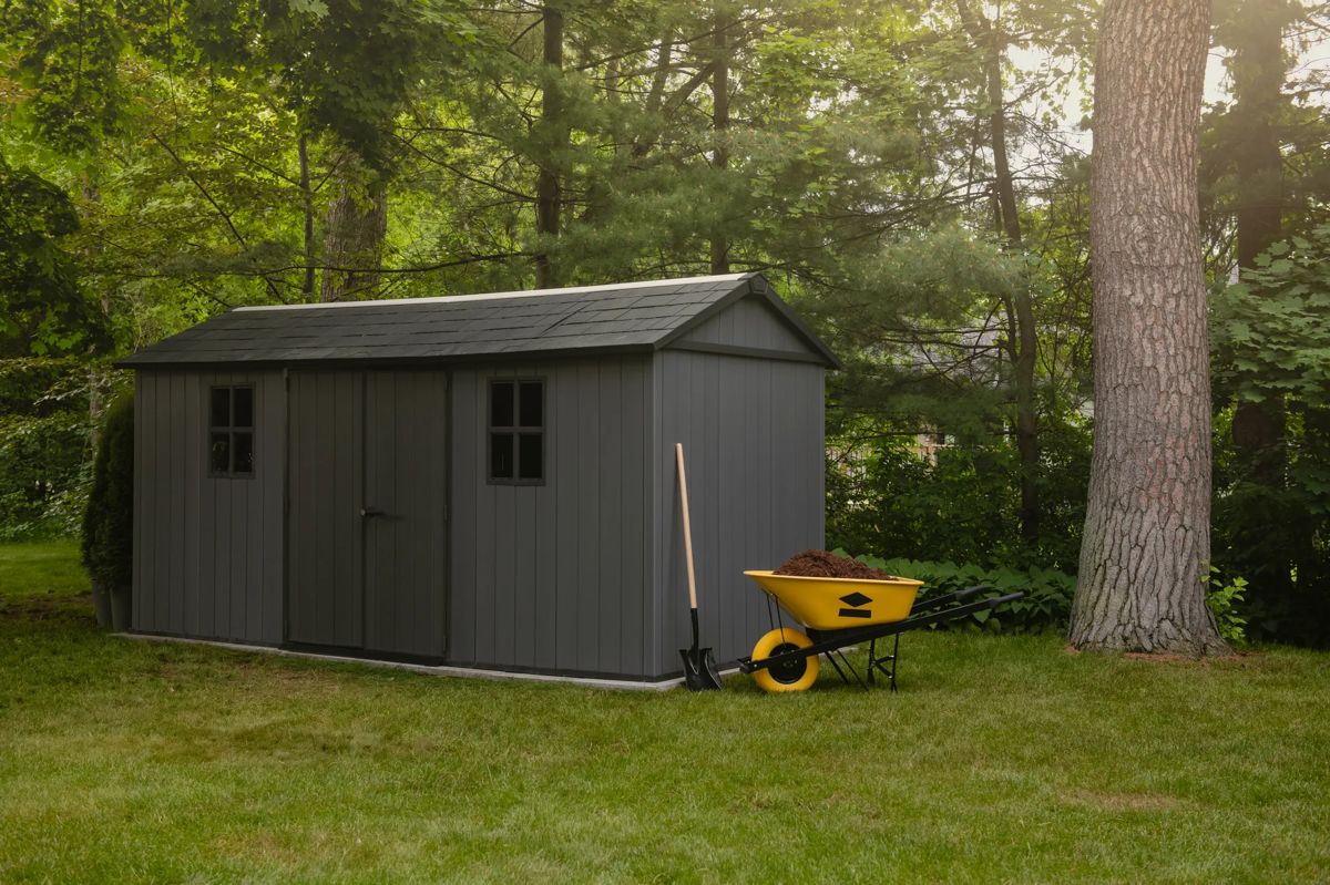 Caseta de exterior Newton Plus 7515 - 230x476x246 cm y 10 m2