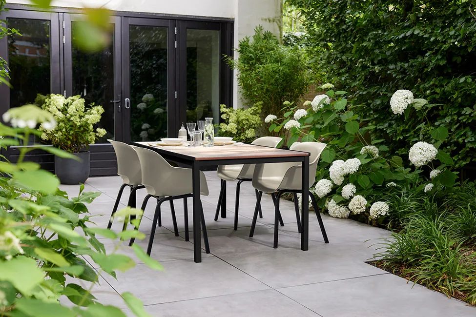 Signature Porto Diningset 156cm/4 - Salie Groen