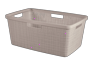 Jute Wasmand 46L - Taupe