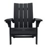 Modern Graphite Outdoor Adirondack Chair - Keter US