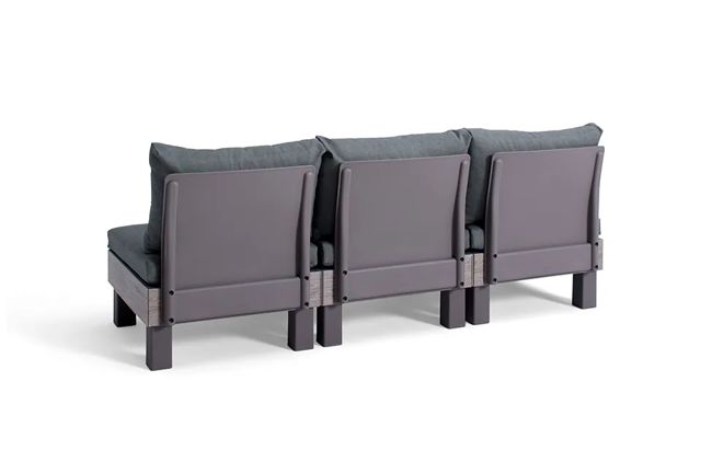 Elements 3-zits Loungebank - Ashwood