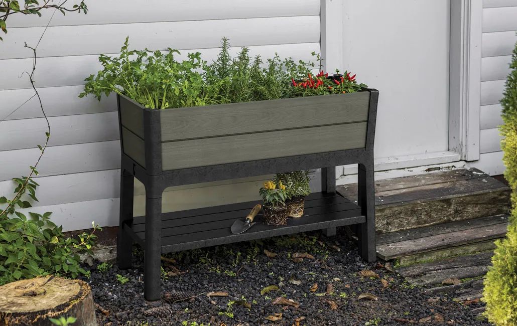 Darwin Elevated Garden Bed - Green