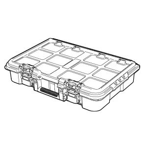 ארגונית ברגים WORX - שחור