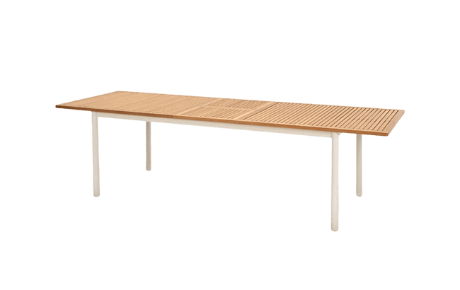 מערכת ישיבה פינתית אמטיסט כולל שולחן ספסל ושרפרף - אפור בהיר