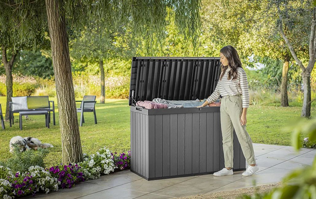 Darwin 670L Aufbewahrungsbox - Grau