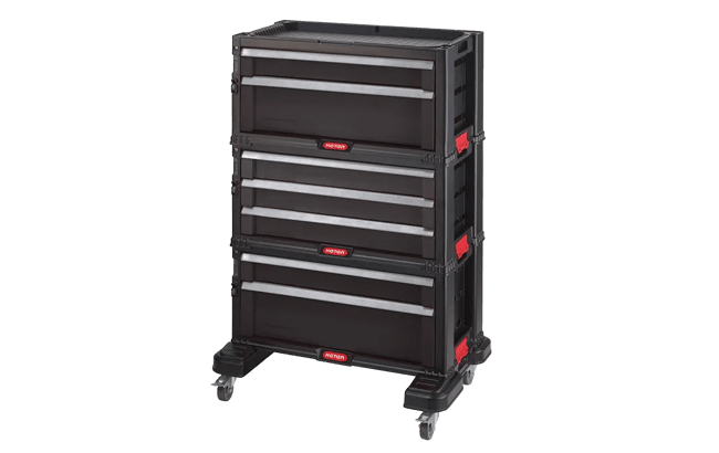 Servante d'atelier 7 tiroirs - Noir