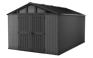 Gray Stronghold 10x15 Extra Large Storage Shed - Keter US
