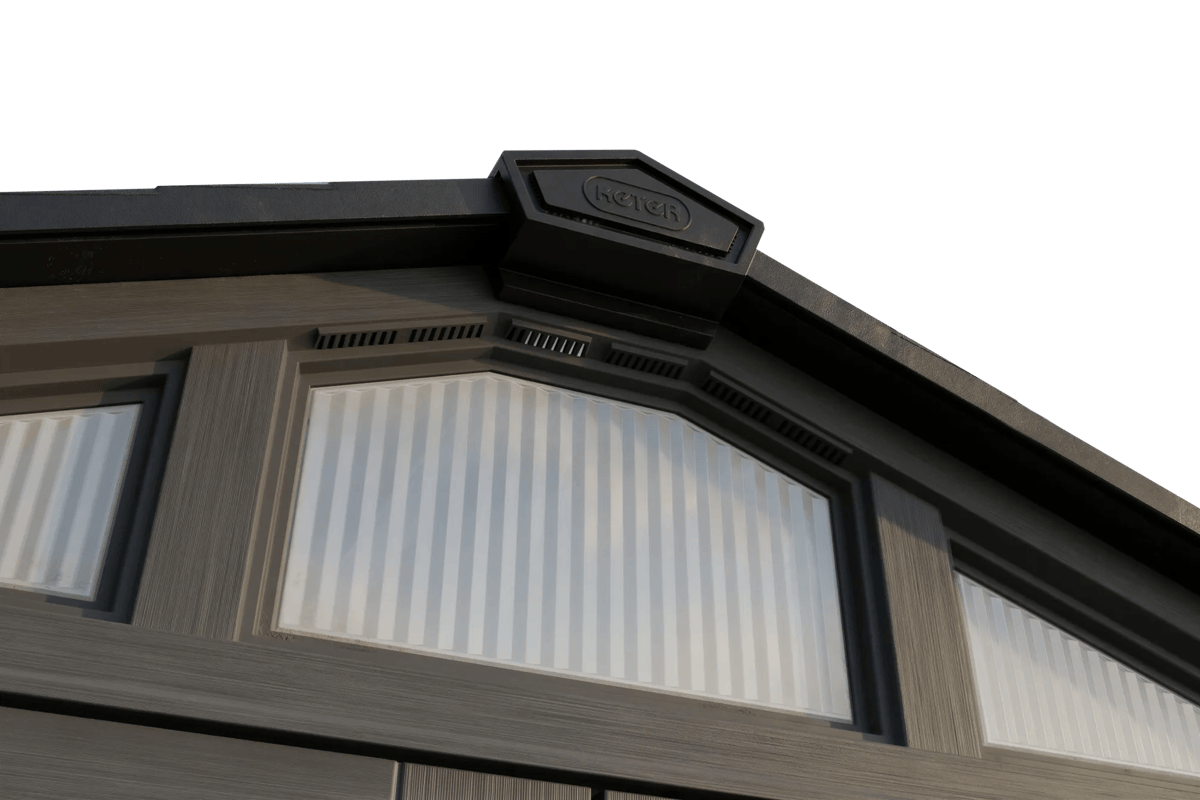 Achetez l’abri de jardin Stronghold 8 pi x 6 pi en graphite – Keter Canada
