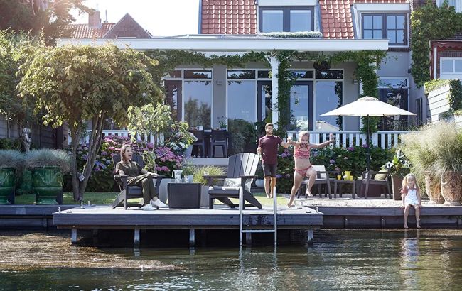 Alpine Adirondack Chair - Grey