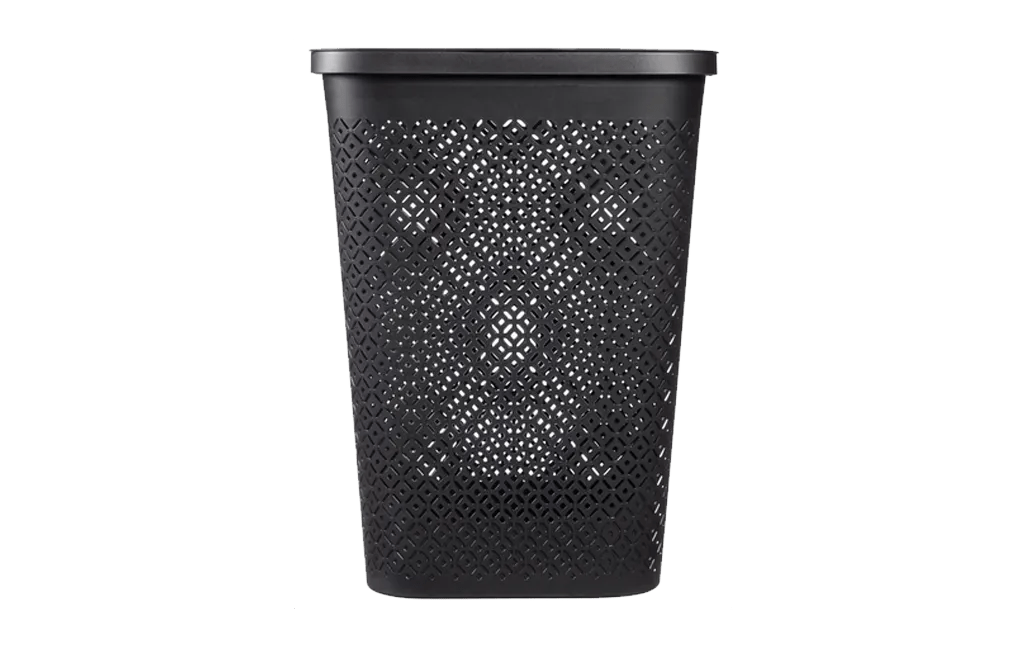 סל כביסה טרצו 55 ליטר - שחור