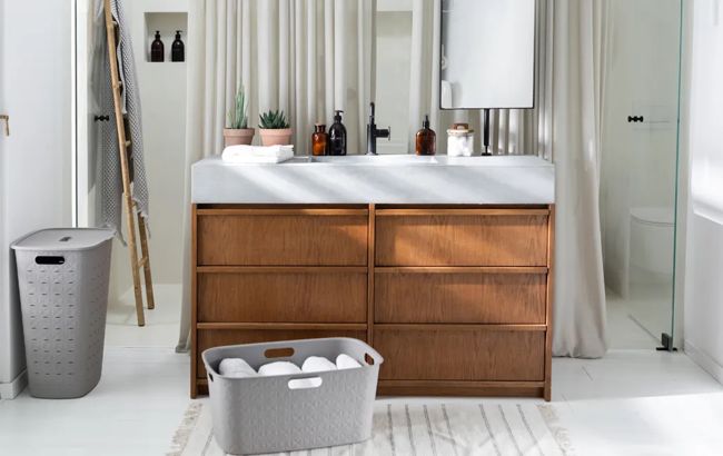 סל כביסה סופטקס 56 ליטר - 