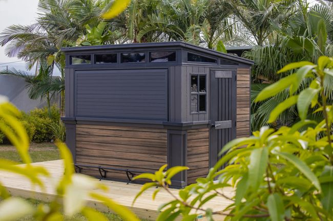 Signature Outdoor Garden Bar - Rosewood