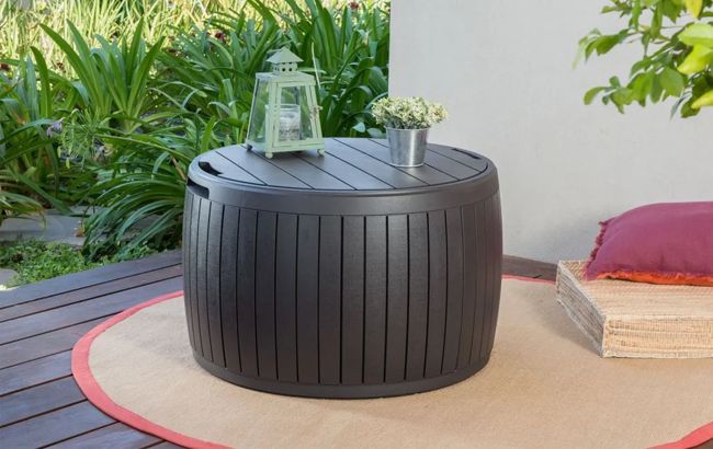 Circa Brown 37 Gallon Storage Deck Box - Keter US