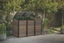 Signature Hide Away Containerberging - 3x240L - Walnut