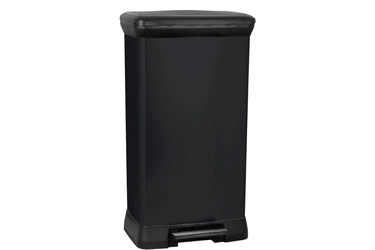 Decobin Prullenbak 50L - Zwart