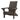Modern Brown Outdoor Adirondack Chair - Keter US