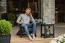 Deluxe Adirondack Two Tier Side Table - Graphite - Keter US
