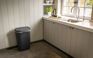 Mistral Flat Afvalbak 50L - Antraciet