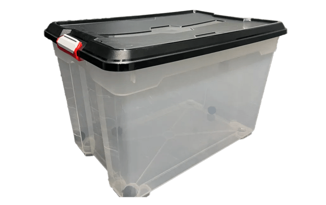 2 ארגזים נעים מובר 60 ליטר XL