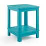Deluxe Teal Outdoor Adirondack Side Table - Keter US