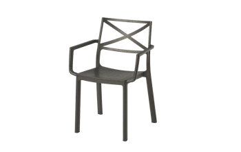 Pack de 4 sillas de exterior Metalix - Muebles de Jardín