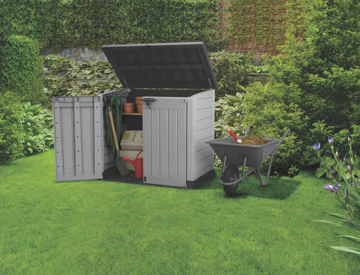 Store-it-out Max - Opbergbox - 145,5x82x125 cm - Antraciet