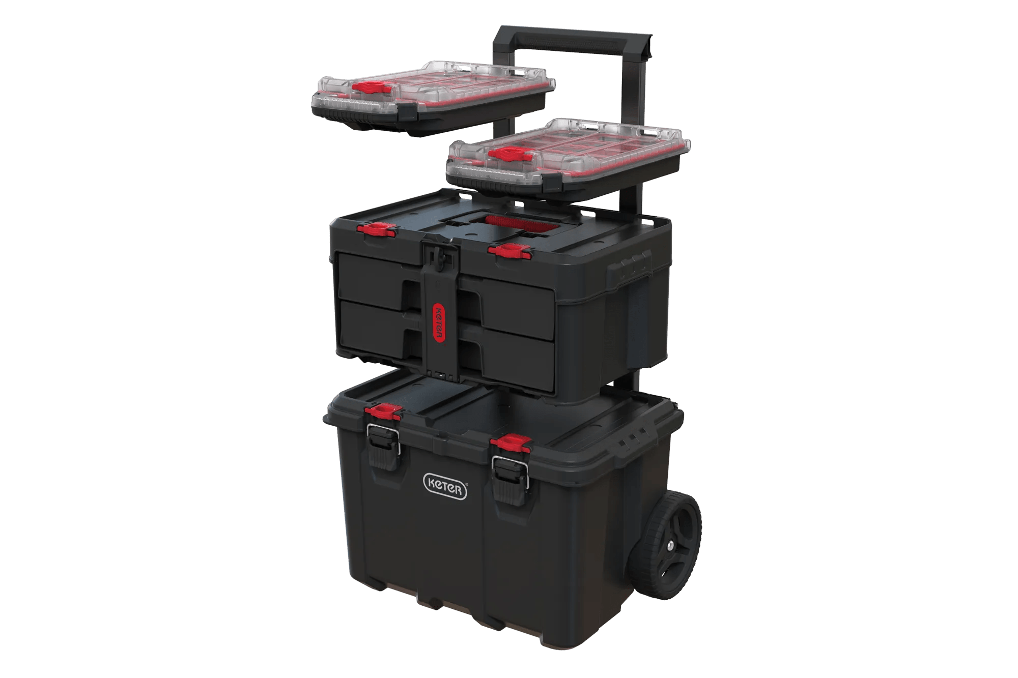 Stack & Roll 2.0 Tool Storage System - Black