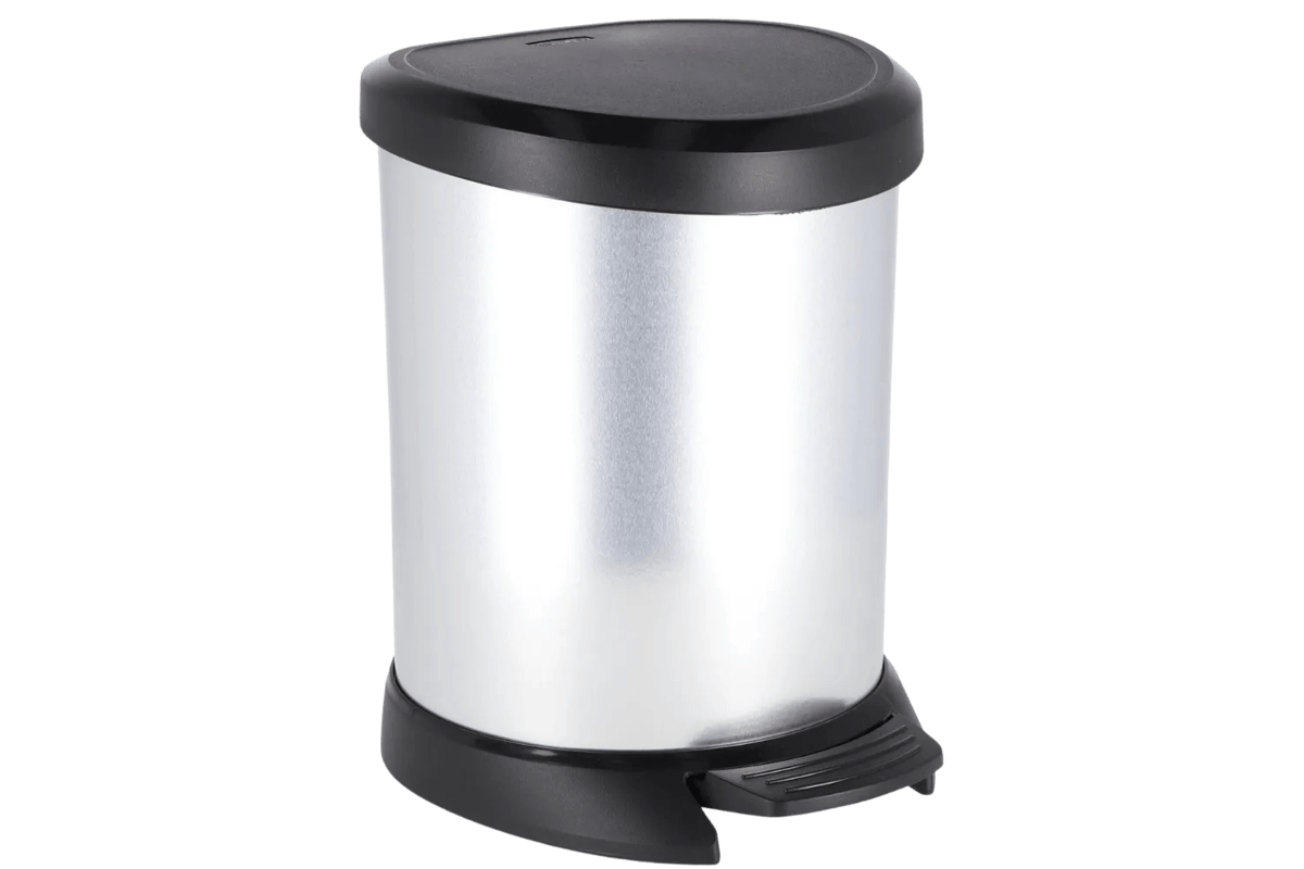 Decobin Pedaalemmer 5L - Zilver