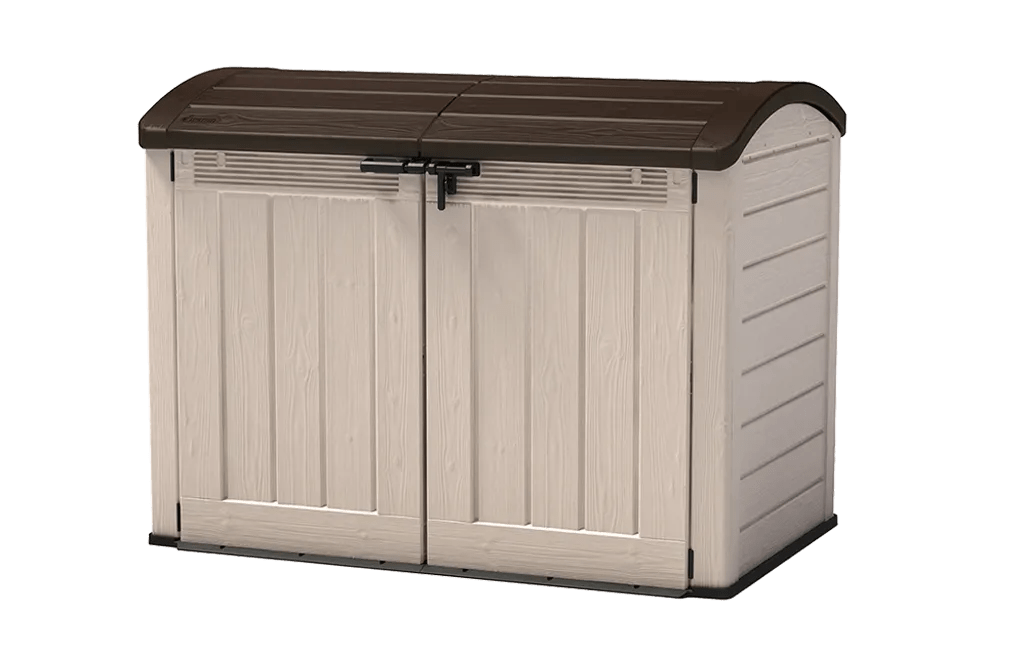 Cobertizo de exterior SIO Ultra - 177x113x134 cm y 2000L - Marrón
