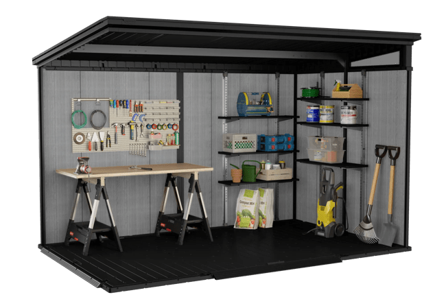 Artisan 2.0 Shed 11x7ft - Grey - 