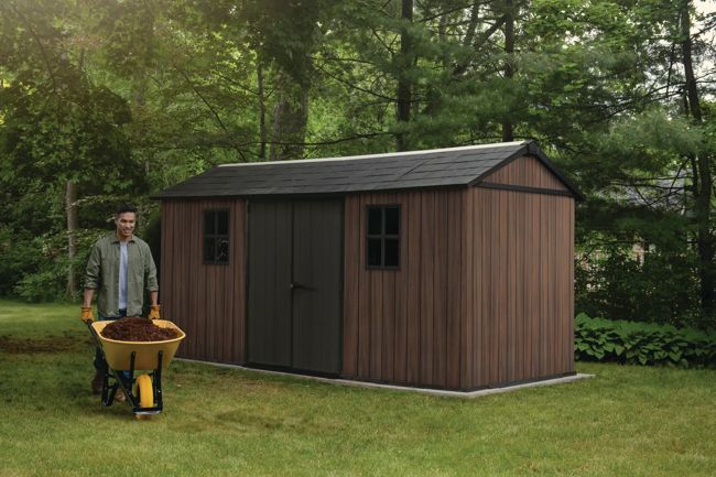 Signature Apex Shed 15x7.5ft - Rosewood