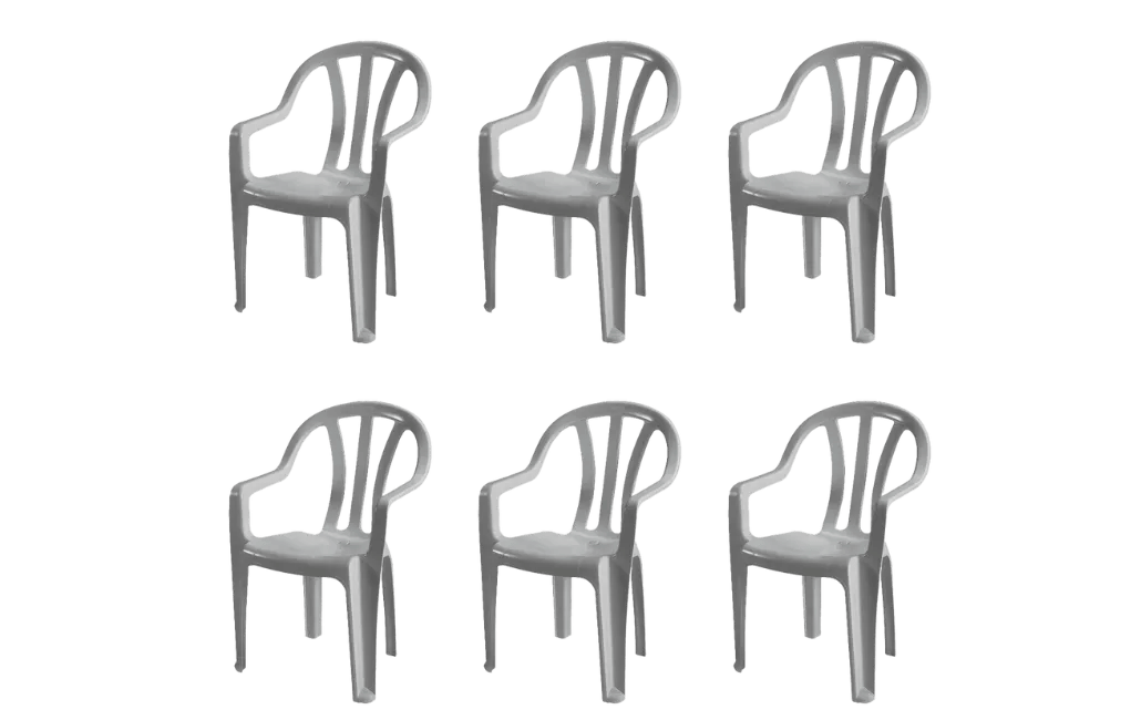 6 כיסאות דליה - גרניט