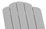 Kiawah Gray Outdoor Adirondack Chair - Keter US